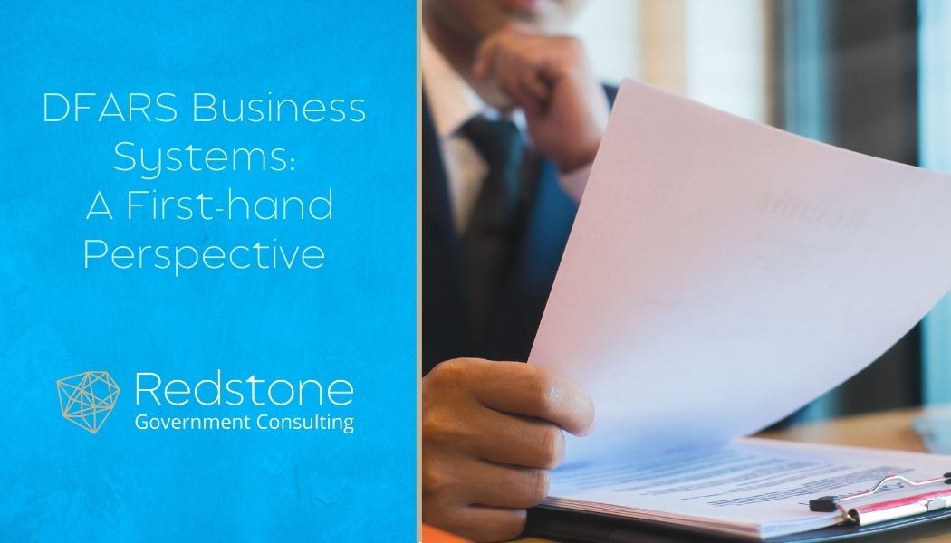 DFARS Business Systems: A First-hand Perspective - Redstone gci