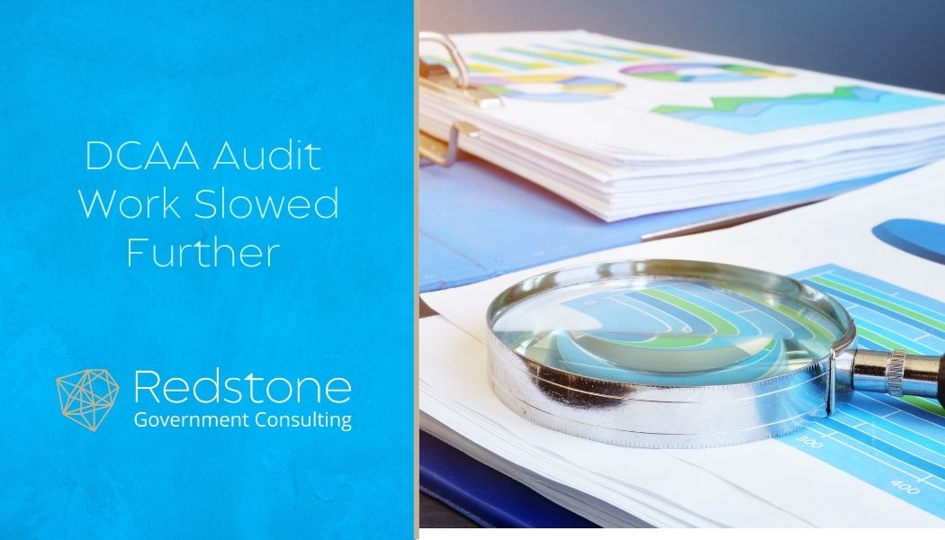 DCAA Audit Work Slowed Further - Redstone gci