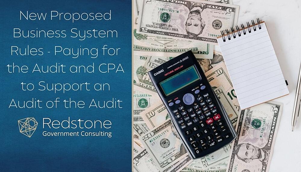 New Proposed Business System Rules, Redstone Government Consulting