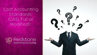 cost accounting standards, redstone government consulting