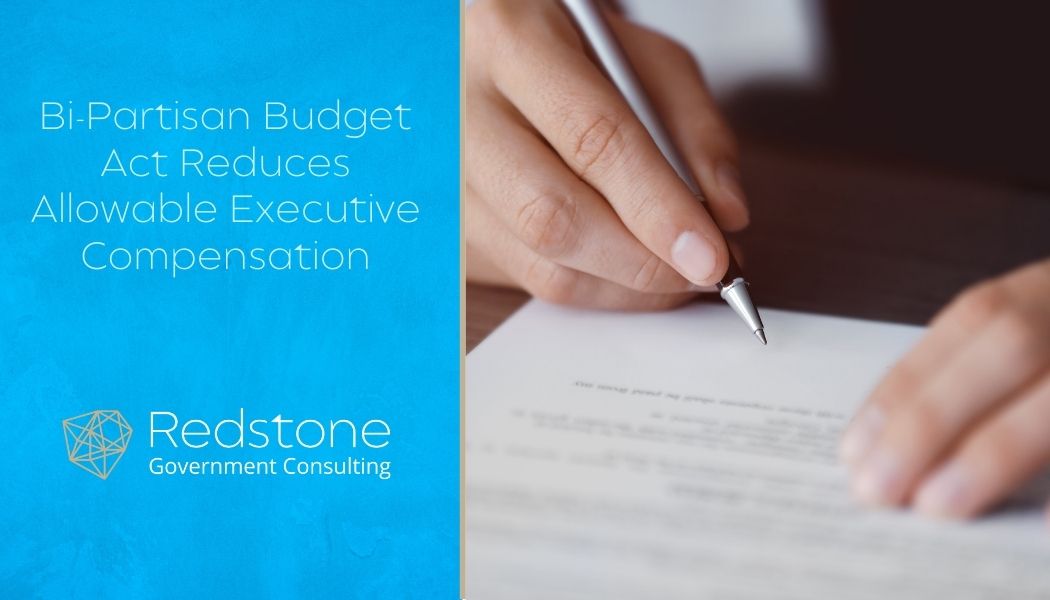 Bi-Partisan Budget Act Reduces Allowable Executive Compensation - Redstone gci