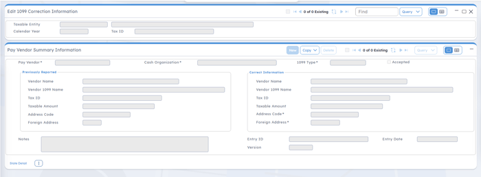 Deltek Costpoint 1099 Correction Functionality - 2