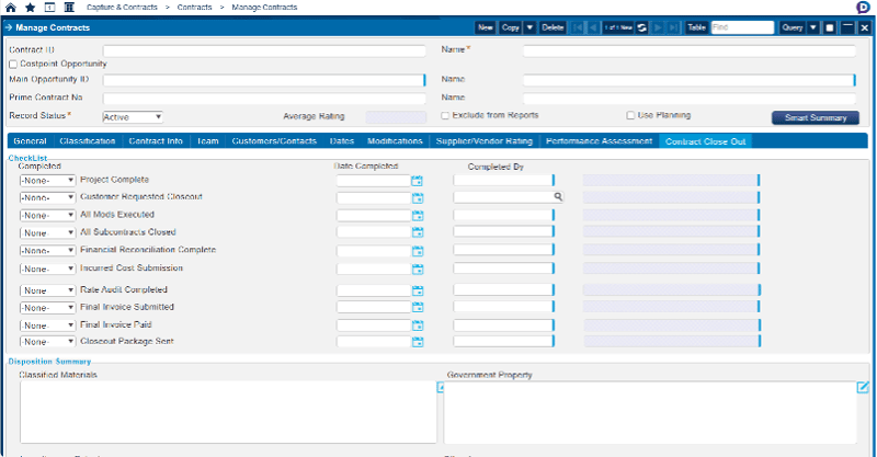 Deltek Costpoint Projects Time Expense