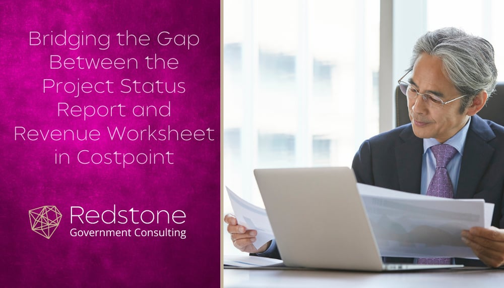 RGCI - Bridging the Gap Between the Project Status Report and Revenue Worksheet