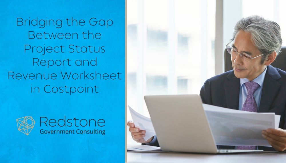 RGCI - Bridging the Gap Between the Project Status Report and Revenue Worksheet