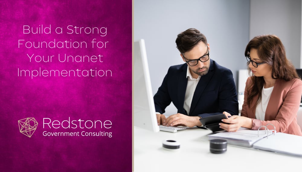 RGCI - Build a Strong Foundation for Your Unanet Implementation