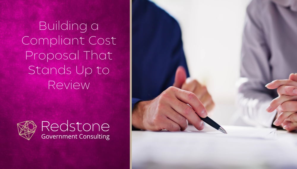 RGCI - Building a Compliant Cost Proposal That Stands Up to Review