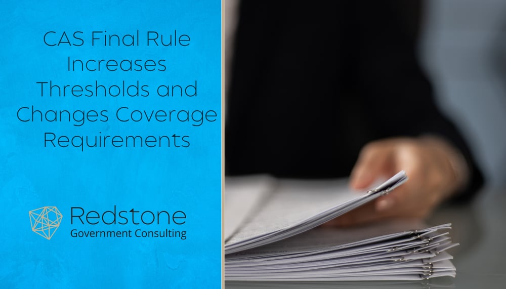 RGCI - CAS Final Rule Increases Thresholds and Changes Coverage Requirements