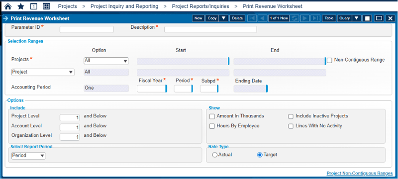 RGCI - Costpoint Revenue Worksheets - Image 1