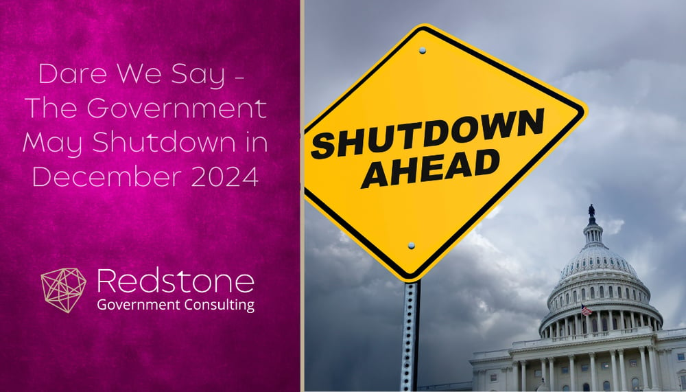 RGCI - Dare We Say – The Government May Shutdown in December 2024