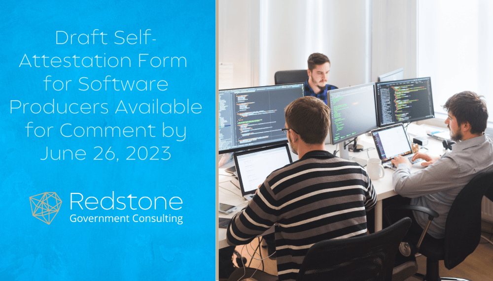 RGCI - Draft Self-Attestation Form for Software Producers Available for Comment by June 26, 2023