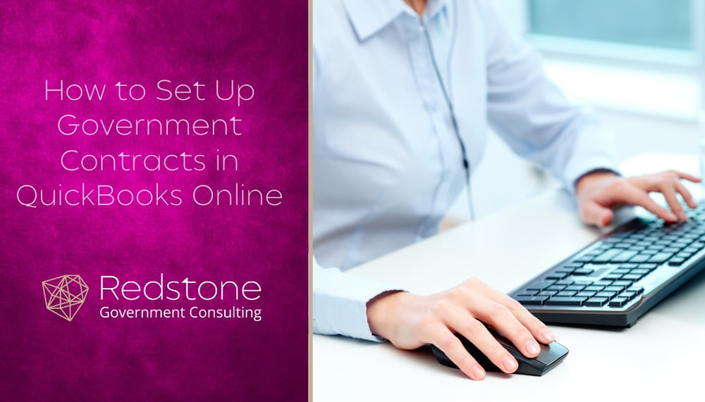 RGCI - How to Set Up Government Contracts in QuickBooks Online