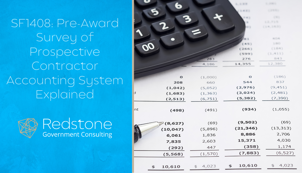 SF1408: Pre-Award Survey of Prospective Contractor Accounting System ...