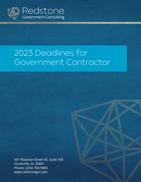 RGCI - Resources - 2023 Government Contractor Deadlines - Cover