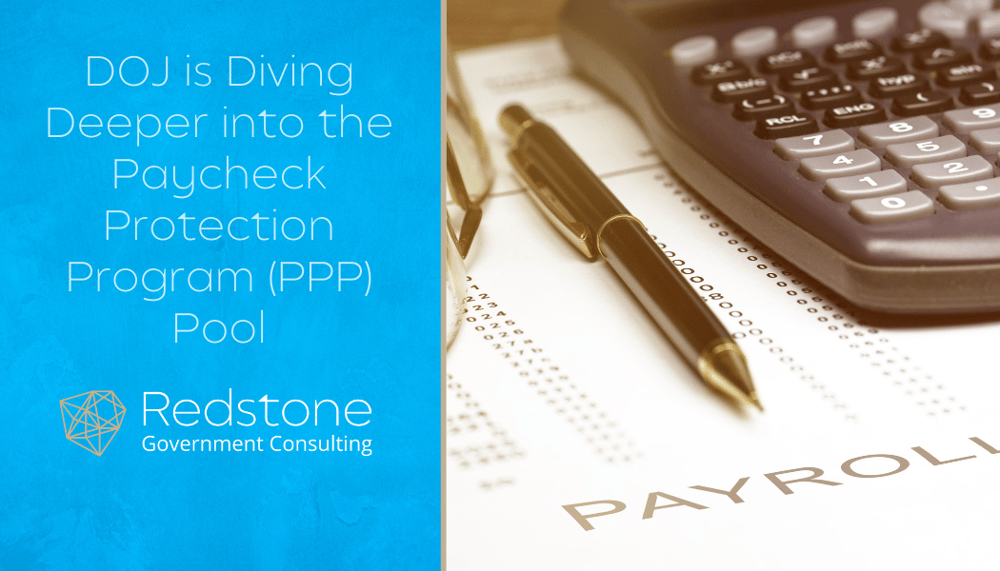 RGCI - DOJ is Diving Deeper into the Paycheck Protection Program (PPP) Pool