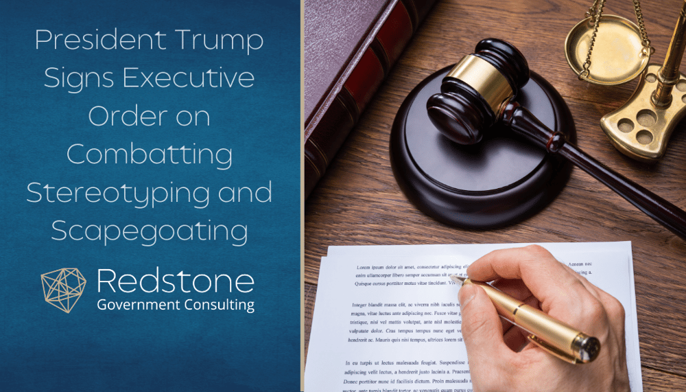 RGCI -President Trump Signs Executive Order on Combatting Stereotyping and Scapegoating