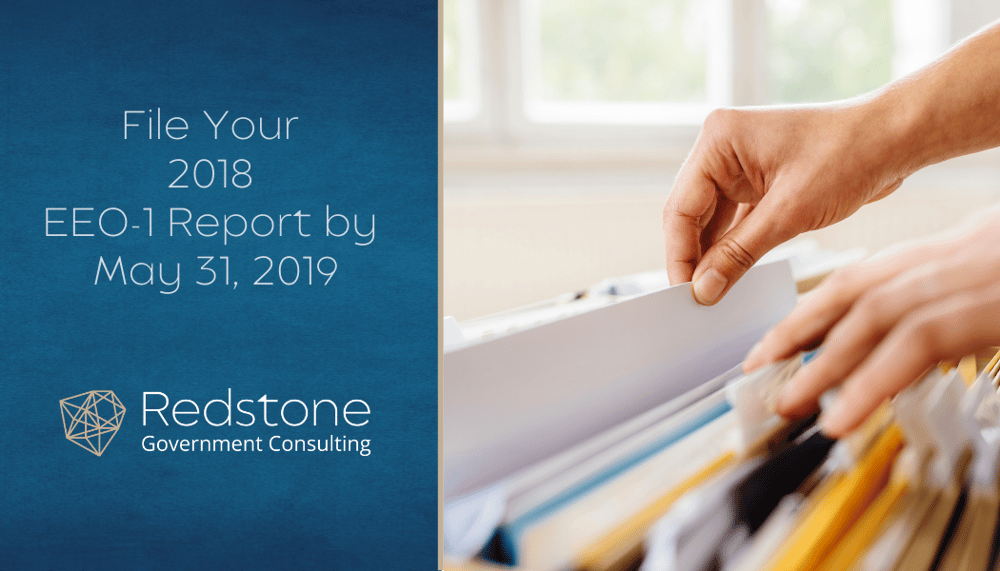 RGCI-File Your 2018 EEO-1 Report by May 31, 2019