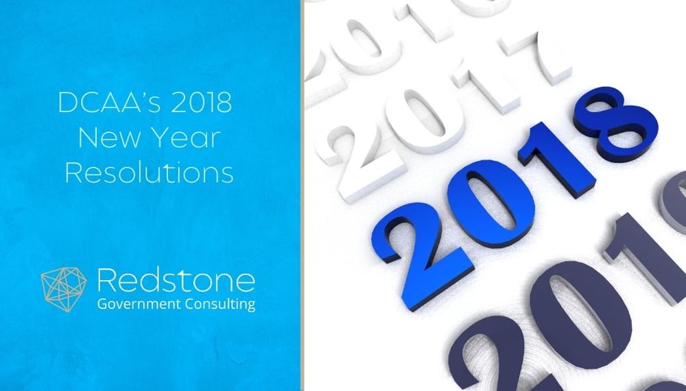 Redstone-DCAA’s 2018 New Year Resolutions