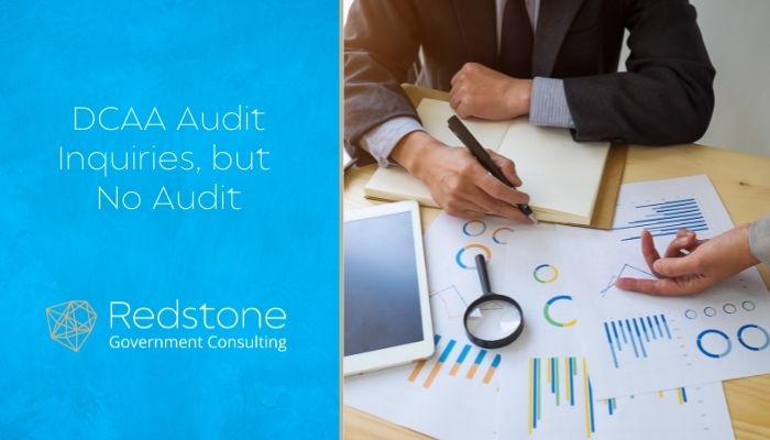 DCAA Audit Inquiries, but No Audit - Redstone gci