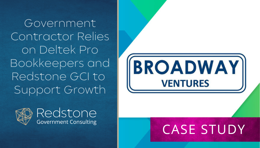 Government Contractor Relies on Deltek Pro Bookkeepers and Redstone GCI to Support Growth - Redstone gci