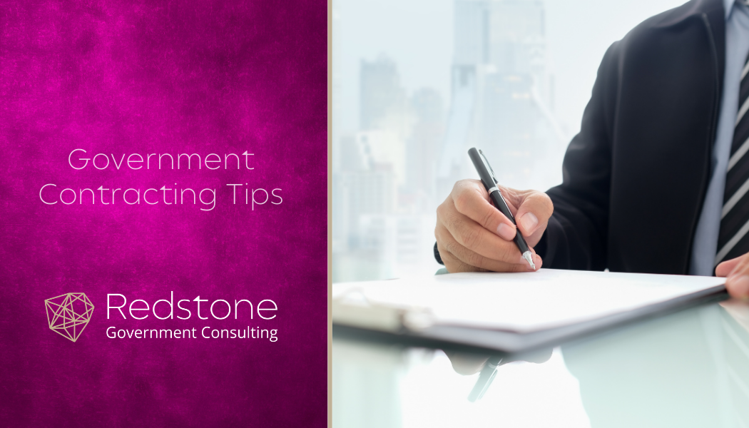 Government Contracting Tips - Redstone gci