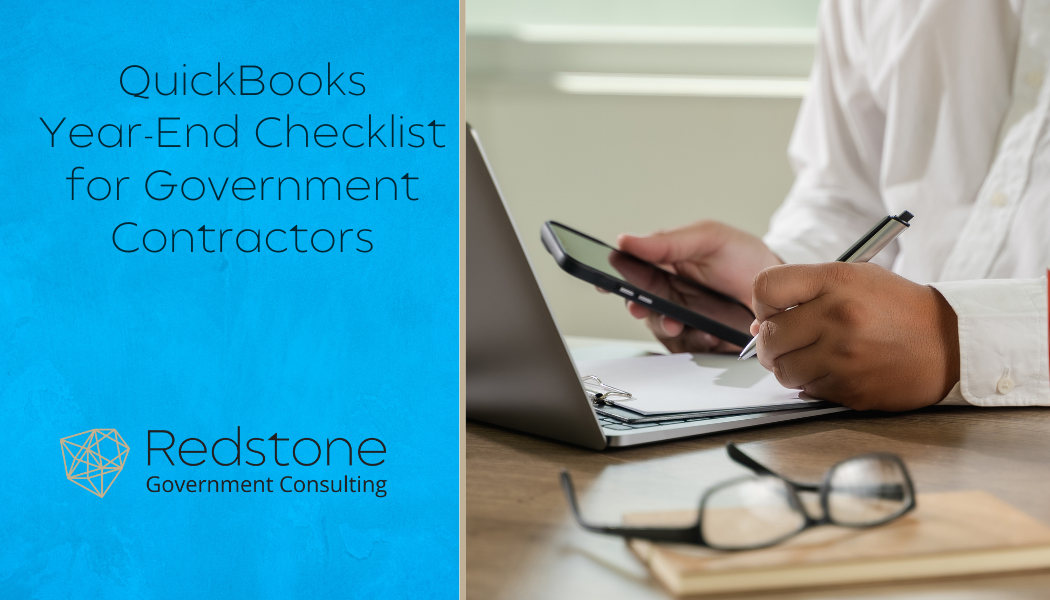 QuickBooks Year-End Checklist for Government Contractors - Redstone gci