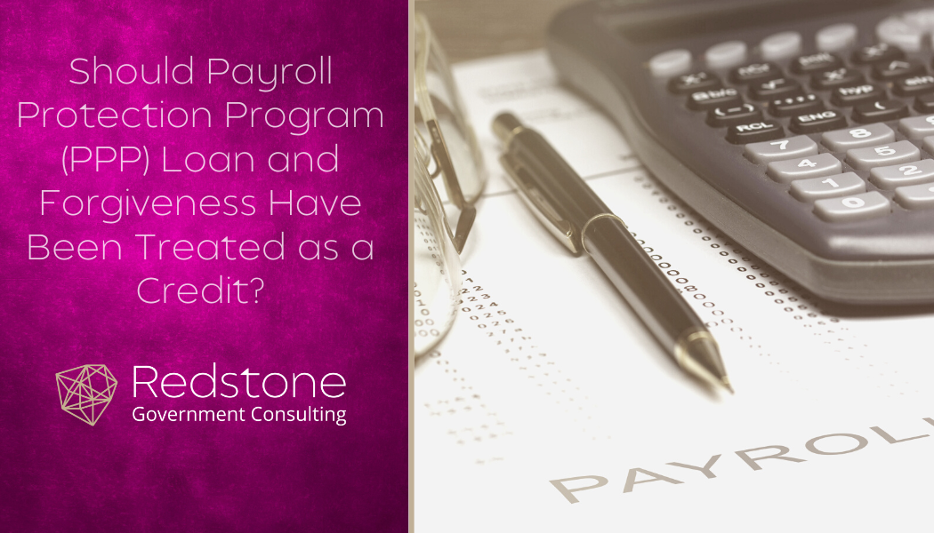 Should Payroll Protection Program (PPP) Loan and Forgiveness Have Been Treated as a Credit? - Redstone gci