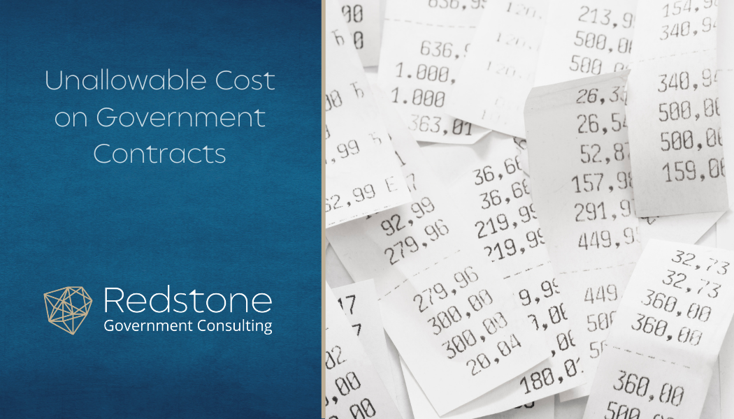 Unallowable Cost on Government Contracts - Redstone gci