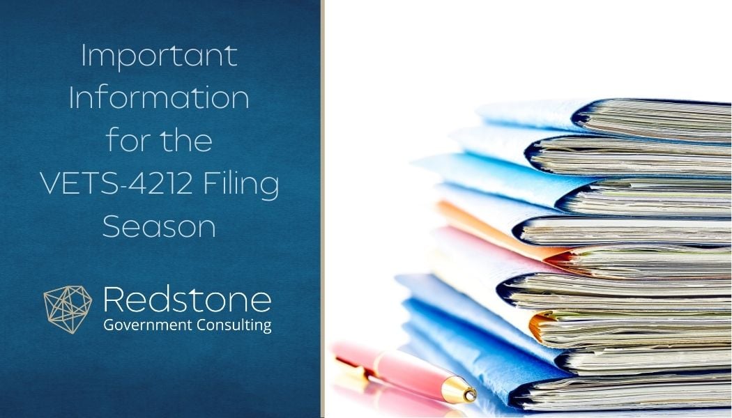 Important Information for the VETS-4212 Filing Season - Redstone gci