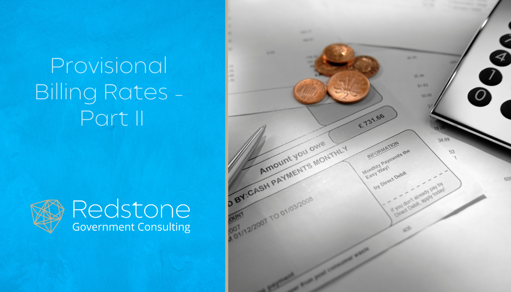 Provisional Billing Rates Part II   RCGI Provisional Billing Rates – Part II 