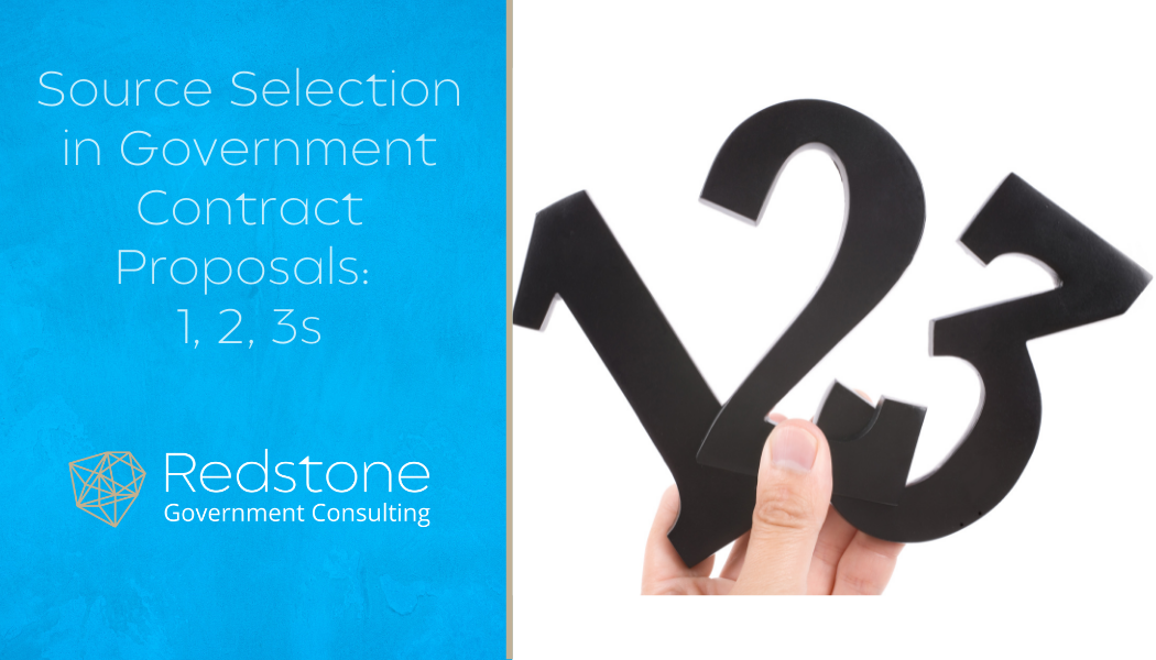 Source Selection in Government Contract Proposals: 1, 2, 3s - Redstone gci