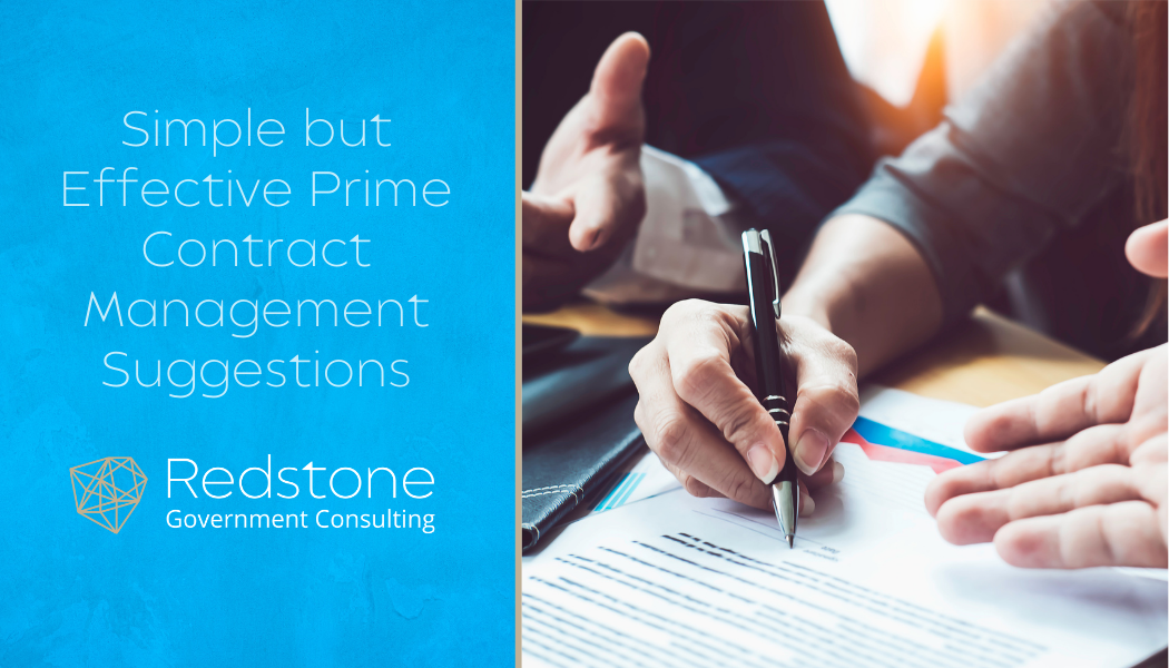 Simple but Effective Prime Contract Management Suggestions - Redstone gci