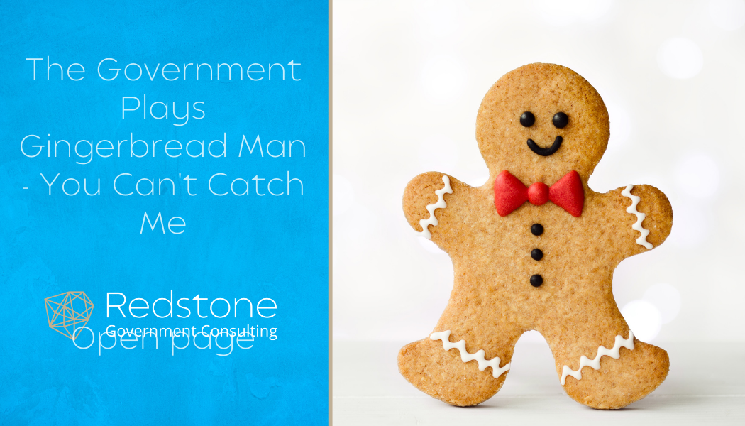 The Government Plays Gingerbread Man - You Can't Catch Me - Redstone gci