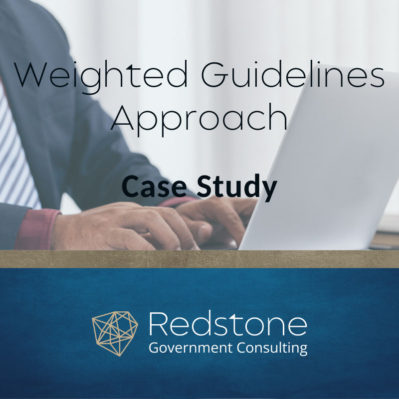 Weighted Guidelines Approach Case Study Weighted Guidelines Approach Case Study